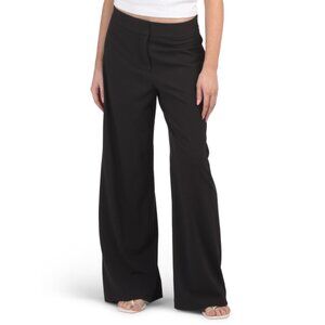 TAHARI ASL Black Bistretch Wide Leg Pants
